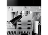 Cafetera express - Ninja Luxe Café Premier ES601EU, 9 bar, 1650W, 2 Tazas, Capacidad del depósito 2L, Capacidad de café en grano 250g, Plata