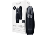 Rejuvenecedor facial - Geske Warm & Cool Eye Energizer 6 en 1, Reduce hinchazón alrededor ojos, IPX7, Negro