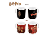 Taza - Sala de los Menesteres, Harry Potter, Termosensible, Cerámica, 325 ml