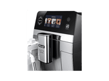 Cafetera superautomática - De'Longhi Eletta Ultra ECAM470.85.MB, 1450 W, 19 bar, Molinillo integrado, Depósito de leche, Táctil, 50 recetas, Metálico