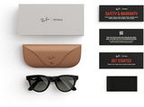 Gafas IA - Ray-Ban Meta, Headliner, Negro brillante, Polarizadas en verde G15