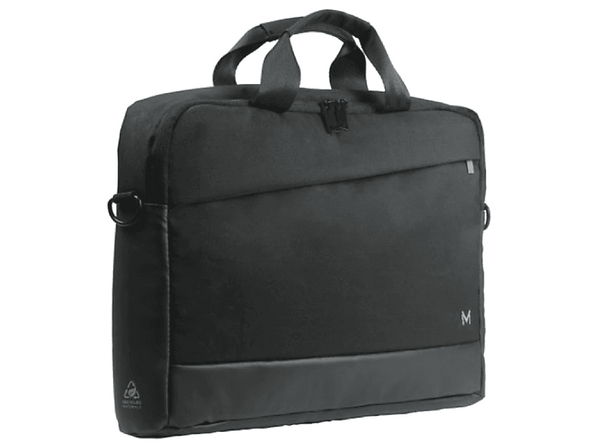 Maletín para portátil - Mobilis Re Life Eco-Friendly, Para portátiles 14-15.6'', Negro