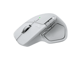 Ratón inalámbrico - Logitech MX Master 4 para Mac, 8000ppp, Carga rápida, Clics silenciosos, Bluetooth-USB, PC-Mac, Personalizable, Gris