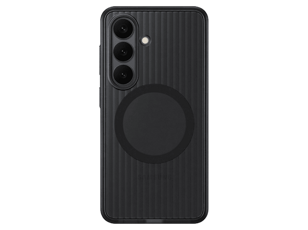 Funda móvil - Samsung, Para Galaxy S26+, Trasera, Rugerizada, Negra