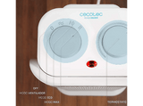 Calefactor - Cecotec Ready Warm 6200 Ceramic Style, Cerámico, 2000 W, 2 potencias, Blanco