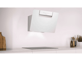 Campana decorativa - Balay 3BC567GBH, 4 velocidades, 431 m³/h, Home Connect, Motor Extra Silencio , 60 cm, Cristal Blanco