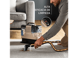 Aspiradora de tapicerías - Rowenta Clean It Hot & Cold IN7021, Limpiatapicerías, 1150 W, Succión de hasta 13 kPa, Limpieza en caliente y frío, Bronce