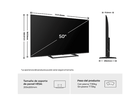 TV QLED 50