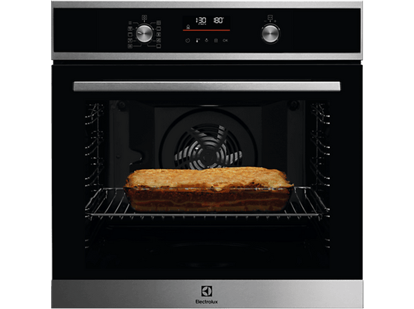 Horno - Electrolux EOF6P77X, Multifunción, Pirolítico, 72 l, Función Grill, 60 cm, Inox