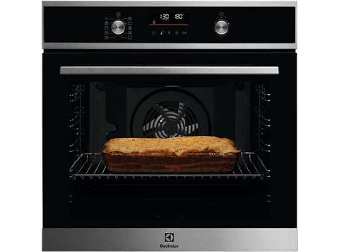 Horno - Electrolux EOF6P77X, Multifunción, Pirolítico, 72 l, Función Grill, 60 cm, Inox