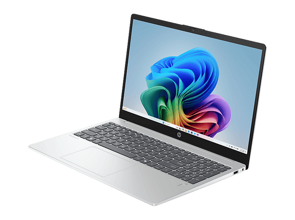 Portátil - HP OmniBook 3 NGAI 15-fn0001ns, 15,6" Full HD, AMD Ryzen™ AI 7 350, 32 GB RAM, 1 TB SSD, AMD Radeon™ 860M, Windows 11 Home, Plata