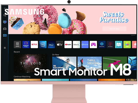 Monitor - Samsung Smart Monitor LS32BM80PUUXEN M8 , 32 