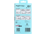 Funda - Isy ISC 1116, Compatible con iPhone 16 Pro, Resistente a Golpes, Anillo Magnético Integrado, Transparente