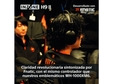Auriculares gaming - Sony INZONE H9 II, Inalámbricos, Noise Cancelling, Fnatic, Micrófono, IA, 30h, Bluetooth/LE/2,4 GHz, Ligeros, PC, WHG910N, Blanco