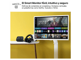 Monitor - LG Smart Monitor Swing 32SR50FAW-W, 32 Full-HD, 60 Hz, 5 ms, IPS, Altavoces incorporados, Blanco