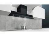 Campana grupo filtrante - Siemens LJ97BAM60, 3 lámparas, 459 m³/h, 4 potencias, Negro