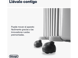 Radiador - De'Longhi Radia-s Easytronic TRRSE0715, Sistema de aceite, 1500W, Termostato de seguridad, 7 Elementos, Blanco