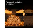 Freidora de aire - Cosori Twinfry™ Dual Blaze Compact, 8.6 l, 2700 W, 240 °C, 2 Cestas, Negro