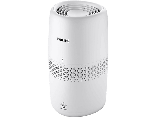 Humidificador - Philips HU2510/10, 99% menos bacterias, Bajo consumo de energía, 190 ml/h, 31 m², Blanco
