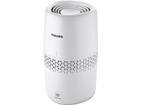 Humidificador - Philips HU2510/10, 99% menos bacterias, Bajo consumo de energía, 190 ml/h, 31 m², Blanco