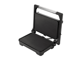 Grill - Jata JEGR1183, 1500W, 2 Placas: 26 x 16,5 cm, Base Antideslizante, Plata/Negro