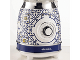 Batidora de vaso - Ariete Capri, 1000 W, 1.5 L, Pica Hielo, 4 Cuchillas, 4 Velocidades+Pulse, Azul/Blanco