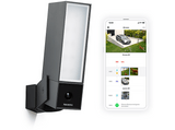 Cámara de vigilancia IP - Netatmo NOC01-EU, Exterior, WIFI, Foco integrado, Infrarrojos, Control por Smartphone, Negro