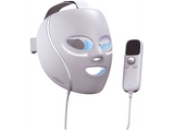Máscara LED - Shark CryoGlow FW312EUPL, Para Cara, 35W, Luz Roja + Luz Azul, Tecnología iQLED, Correa Ajustable, Lila