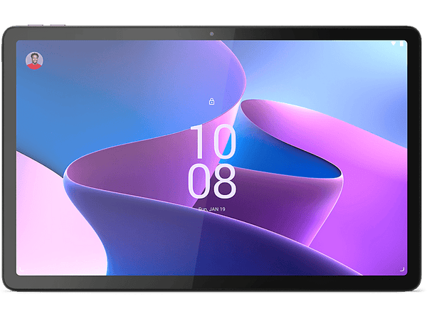 Tablet - Lenovo Tab P11 (2nd Gen), 128GB, Storm Grey, 11.5" DCI 2K, 4GB RAM, MediaTek Helio G99, Android, + lápiz digital