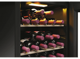 Vinoteca - Haier HWS34GGH1, 47.5 cm, 90 l, 34 botellas,  5-20 Cº,  hOn App, Negro