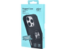 Funda - Isy ISC 6107, Compatible con iPhone 16 Pro, Resistente a Golpes, Soporte Plegable Integrado, Negro
