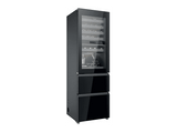 Vinoteca integrable - Haier In-Vista CSW9619ENGBW, Total No Frost, Duo Cooling, Air Flow Natural System, 40 botellas, Negro