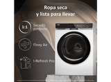 Lavadora Carga Frontal - Haier HW110-BD14397U1S X Series 11, 11Kg, 1400rpm,  16 Programas, Autodosificación, Wi-Fi, Blanco