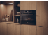 Horno - Haier Series 4 HWO45CO4P7B, Multifunción, Pirolítico y por agua,  50 l, Display Touch, 60 cm, Negro