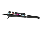 Teclado gaming - NEWSKILL Serike V2, Por Cable, Iluminación RGB, Con reposabrazos, Negro