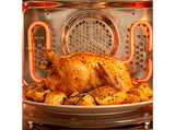 Microondas con grill - Cecotec Proclean 2800, 28 L, 900 W, Grill 1200 W, Convección 2200 W, 8 programas, Plato 315 mm, Gris