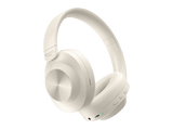 Auriculares inalámbricos - Vieta Pro Way 5, Circumaurales, Cancelación activa de ruido ANC, Bluetooth, Plegable, Blanco