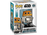 Figura Funko Pop! - Ahsoka (Star Wars): C1-10P (Chopper), Vinilo, 10 cm