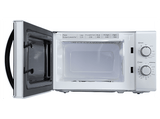 Microondas con grill - ok. OMWG 2024-3 S, 1050 W, 5 Niveles de Potencia, 20l, Control Mecánico, Plata