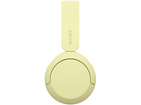 Auriculares inalámbricos - Sony WH-CH520, Bluetooth, 50 horas de autonomía, Carga rápida, 360 Audio, Conexión multipunto, Cascos diadema, Amarillo