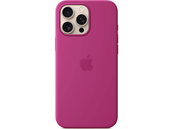 Apple Funda de silicona con MagSafe para iPhone 16 Pro Max, Fucsia