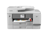 Impresora multifunción tinta - Brother MFC-J6975DW, A4/A3, 2 Bandejas, Gigabit Ethernet, WiFi y NFC, 31ppm, Gris