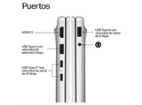 Portátil - HP OmniBook 3 Next Gen AI 14-hs0001nsx Copilot+PC, 14 2K, Intel® Core™ Ultra 7 355, 49 TOPS, 16 GB RAM, 512 GB SSD, W11H, Sin cargador