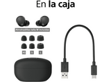 Auricular True Wireless - Sony WF1000XM5B, Cancelación de ruido (Noise Cancelling), Hi Res audio, Google assistant, Alexa, Siri, 24 horas, IPX4, Negro