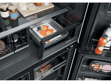 Frigorífico americano - Haier Horizon HCW99F18DIMB, No Frost, 182,5 cm, 630 l, Dispensador Agua y Hielo, Nutribank, Negro
