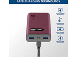 Powerbank - CellularLine FAST, 10000 mAh, 20W, USB-C, Rojo