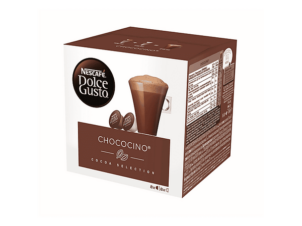 Café en cápsulas - Nescafé Dolce Gusto Chococino, Pack de 3, 48 cápsulas