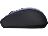 Ratón inalámbrico - Trust Yvi+, RF Wireless, 1600 dpi, 83% de plástico reciclado, Azul
