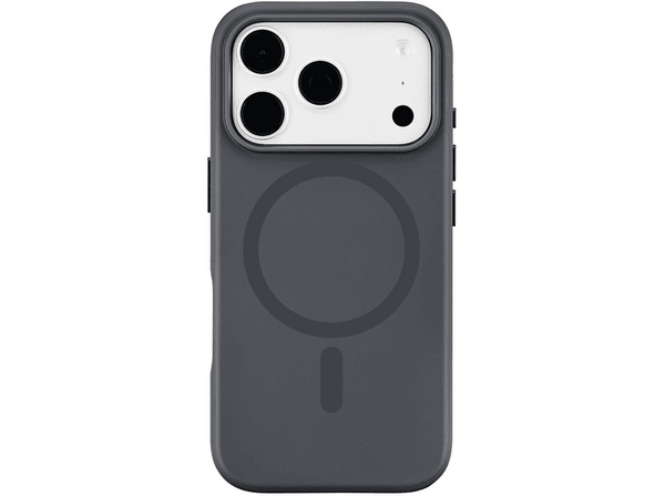 Funda móvil - Cellularline Aura Mag, Para Apple iPhone 18 Pro, MagSafe, Carga inalámbrica, Negro