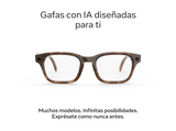 Gafas IA - Meta Adventurer, Lentes transparentes, Cámara 12 MP, Traducción en tiempo real, Resolución 3K HD, +8h Batería, Classic Tortoise